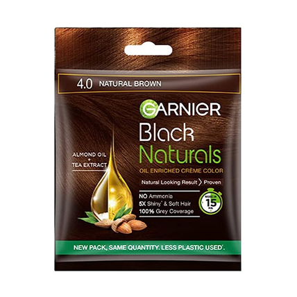 Garnier Hair Colour Naturals Brown Pouch 4.0